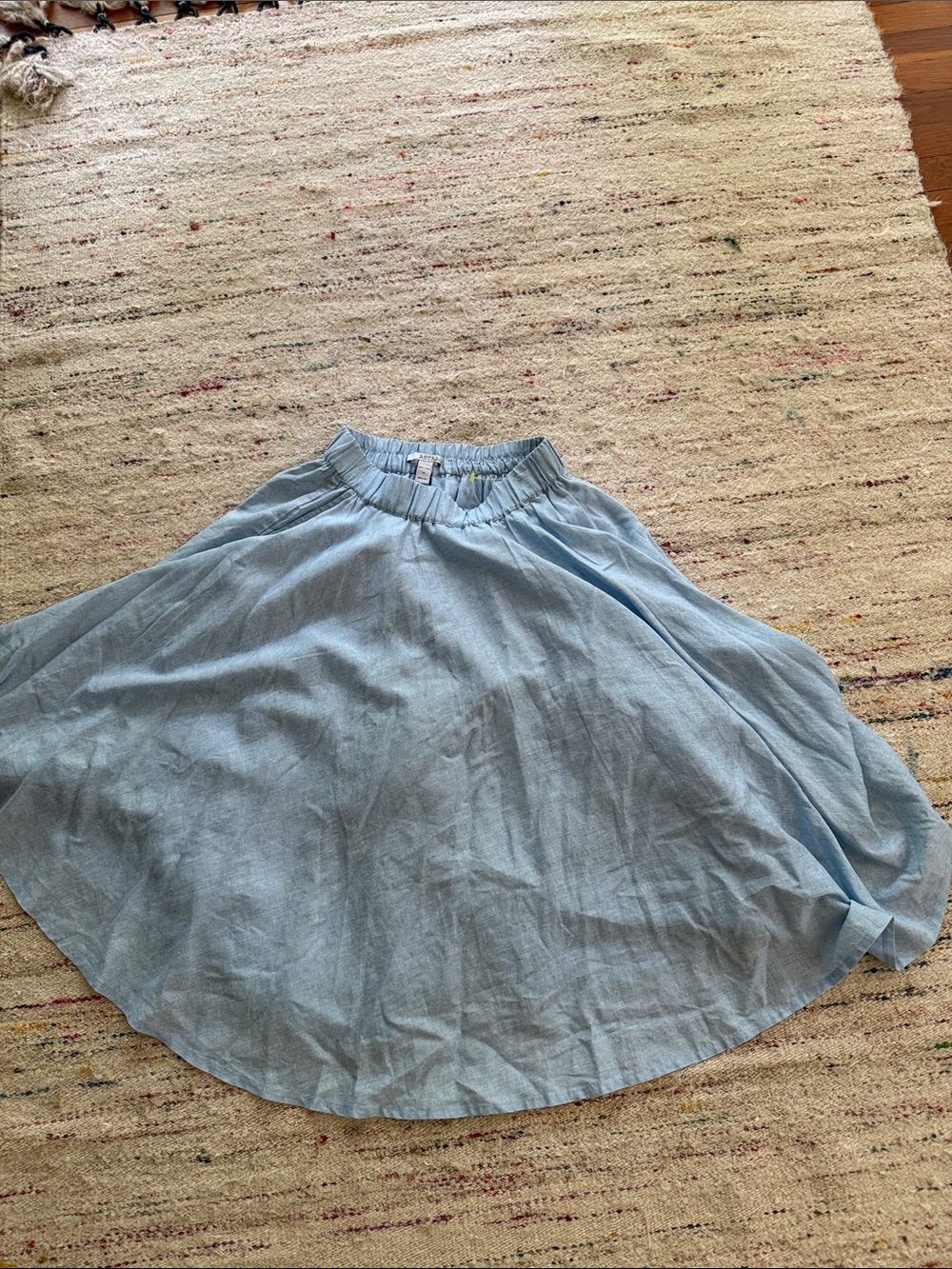 Astars Light Blue Circle Skirt